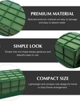 2 Pieces Floral Foam Cage,Flower Arrangements Supplies with Floral Foam,Rectangle Flower Holder Floral Foam Bricks for Fresh Flower Wedding Holiday Decorations