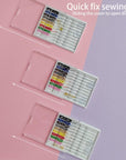 10 Boxes Quick Fix Sewing Kit, Easy Pre Threaded Needle Kit, Prethreaded Sewing Kits, Pre Threaded Needles, Pre-Threaded Needles, Needles and Thread Box, Needle and Thread Box, Fix Sewing Kit