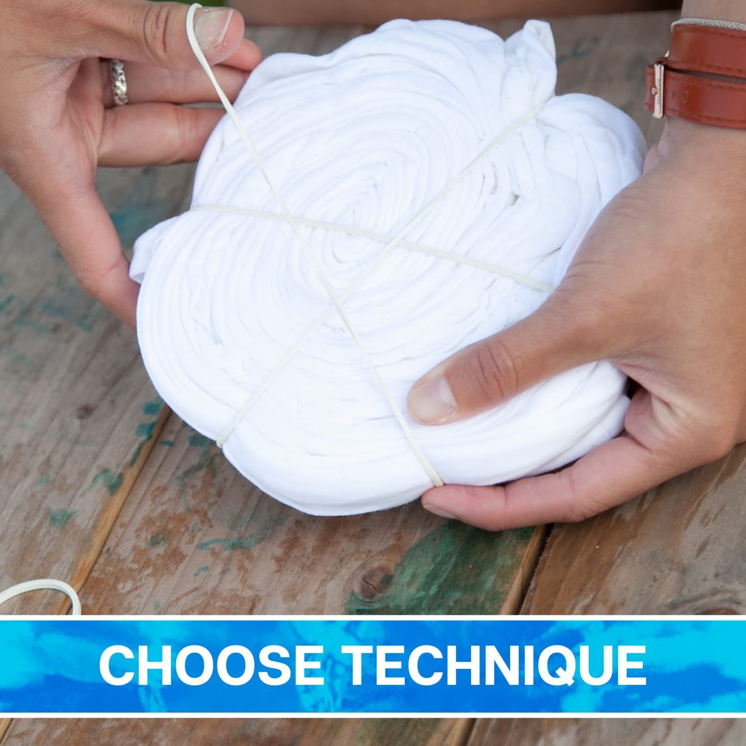 One-Step Tie-Dye Party, 18 Pre-Filled Bottles, Creative Group Activity, All-In-1 Fashion Design Kit, 1 Pack, Rainbow