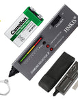 Diamond Tester Pen and 9V Battery Kit,High Accuracy Jewelry Diamond Tester,Diamond Selector for Novice and Expert, Thermal Conductivity Meter (Diamond Tester)