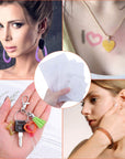 Resin Molds for Jewelry,  678Pcs Earring Making Kit with 28Pcs Epoxy Molds and 650Pcs Earring Hooks, Jump Rings for Pendants, Resin Crafts, DIY Earring