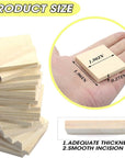 30PCS Wooden Squares for Crafts, 1/4 Inch Thick Wooden Blocks, Natural Blank Square Blocks Unfinished Wood Blocks for DIY Crafts, Engraving, Wood Burning, Painting (2 X 2 Inch)
