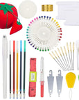 Embroidery Kit 215 Pcs,100 Colors Threads,5 Pcs Embroidery Hoops,3 Pcs Aida Cloth,40 Sewing Pins,Cross Stitch Tools and Embroidery Starter Kit for Adults and Kids Beginners