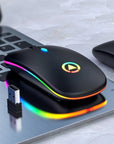 2.4GHz RGB Wireless USB Rechargeable Mouse