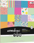 Crafting Cardstock, 12" X 12", 65 Lb/176 Gsm, Celebrations Assortment, 20 Sheets (91559)