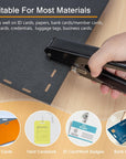 Slot Puncher, Badge Hole Punch for Id Card, PVC Slot and Paper, Heavy-Duty Hole Punch for Pro Use