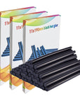 36Pcs/Lot 11Mmx190Mm DIY Hot Melt Glue Sticks Black Color for Hot Melt Gun Car Audio Craft General Purpose 1 (36PCS)