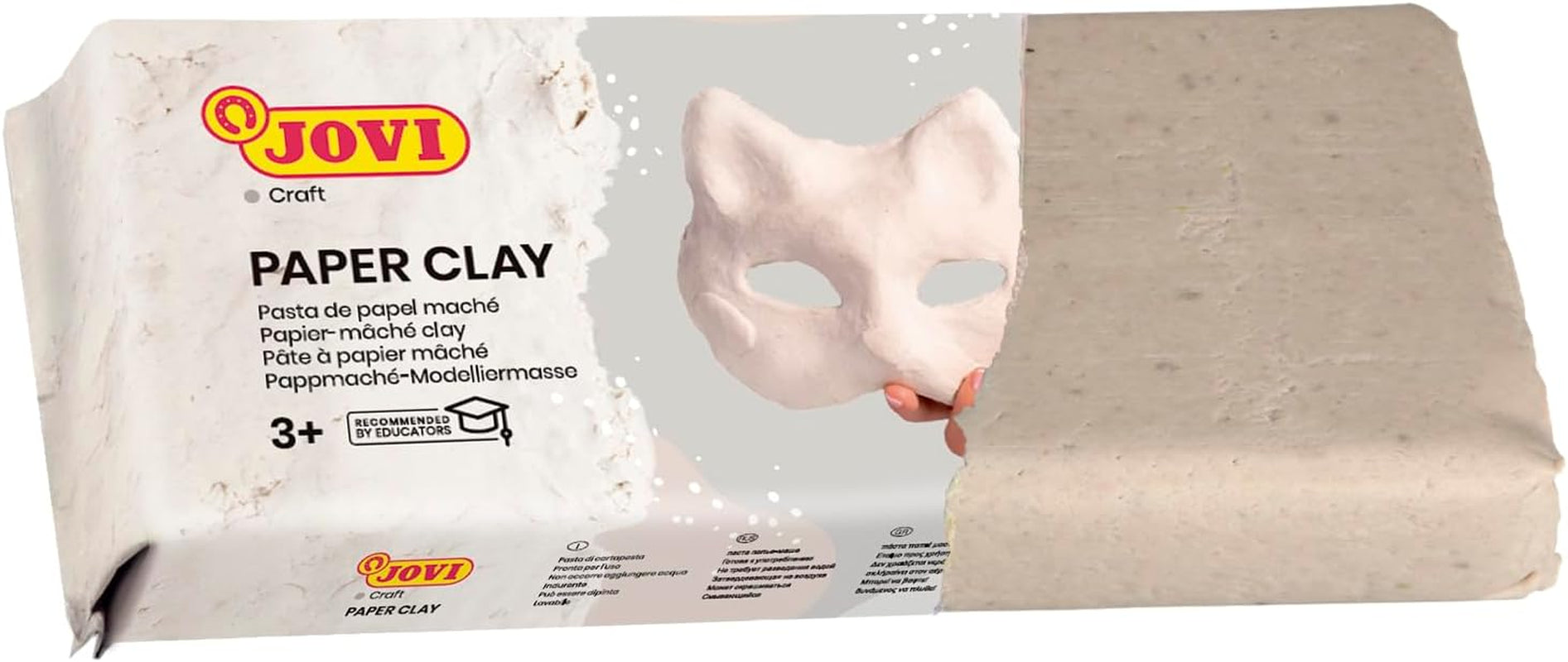 Patmaché Ready-To-Use Air-Hardening Paper Mache; 1.5 Lb, Perfect for Arts and Crafts Projects