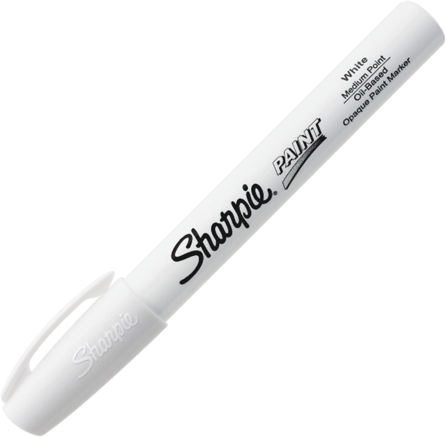 Sanford 35558  Oil-Based Paint Marker, Medium Point, White, 1-Count