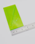 Seam Guide Ruler and Magnetic Seam Guide for Sewing Machine,1/8” to 2” Straight Line Hems Sewing Ruler of Sewing Products for Sewing Gauge, Includes 1/4” Pivot Point and 45 Degree Trim Line