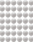 28-Pack Craft Foam Balls, 2 Inches in Diamete, Smooth and Durable Foam Balls, for DIY Crafting and Decoration, White