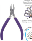 Magical Crimping Pliers, Transforms 2Mm Tubes into round Beads, 1 Piece