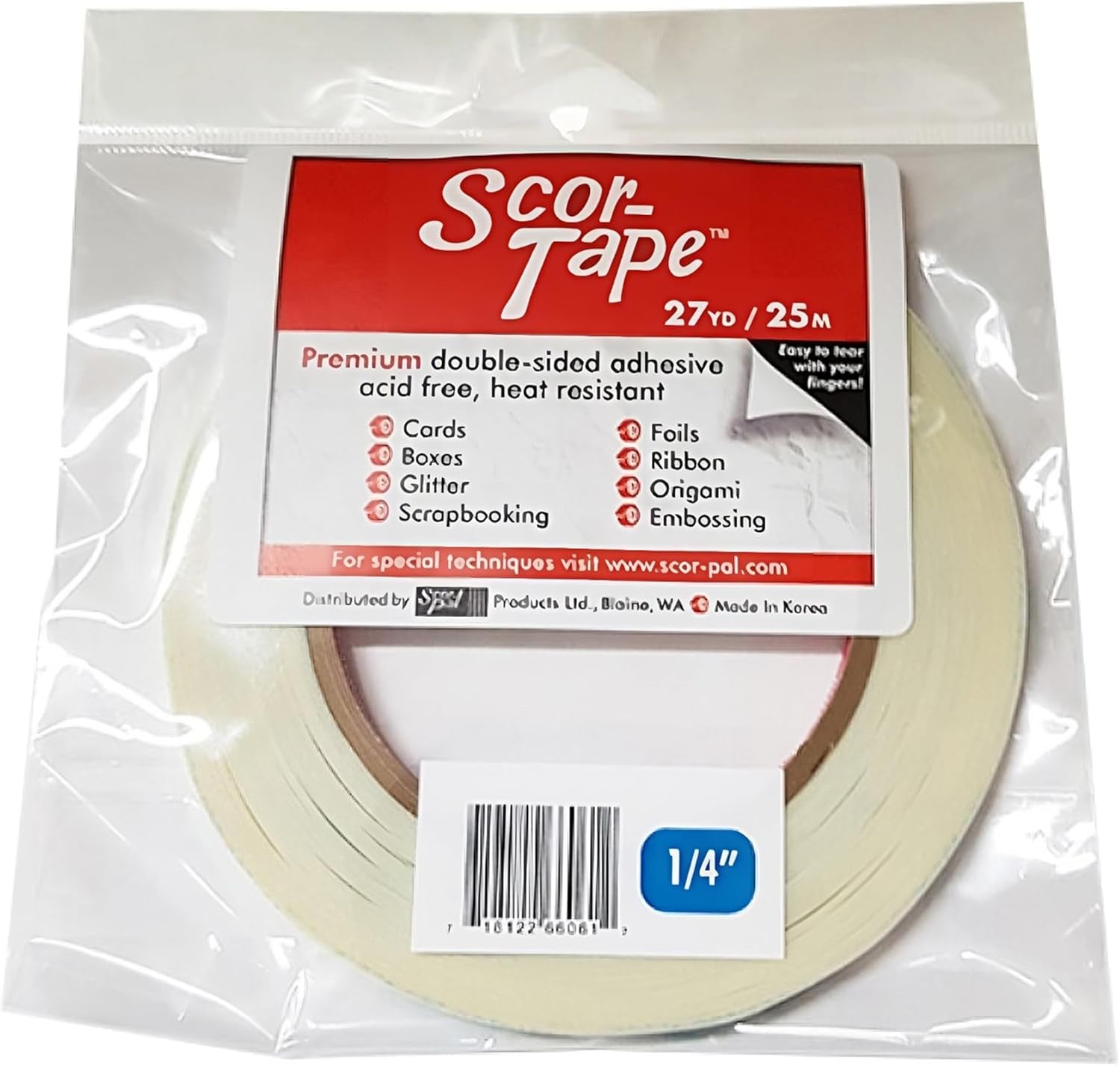 Scor Tape .25 (Pack of 2)