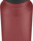Freeflow Vacuum-Insulated Stainless Steel Water Bottle with Leak-Proof Lid, 24Oz/40Oz Bottle with Button-Operated Lid & Carry Handle, Keeps Drinks Hot or Cold for Hours