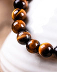 Natural Stone Beads 100Pcs 8Mm round Beads for Jewelry Making Bracelet Tiger Eye