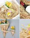 Natural Raffia Ribbon Paper Christmas Raffia for Florist Bouquets Decoration Crafts Raffia Ribbon 2X 50G