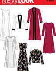 Sewing Pattern 6305 Misses Dresses, Size a (10-12-14-16-18-20-22)