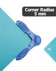 Corner Rounder Punch 5 Mm, Blue