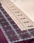 Sewing Ruler - 3" X 18" Acrylic Ruler - Sewing and Quilting Ruler with Gridlines - Arts and Craft Supplies - Clear