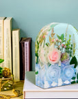 Resin Molds Silicone,Epoxy Resin Casting Craft Mold for Flower Preservation Bookends DIY Art (Large, Arch)