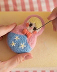 BAODLON 50 Colors Fibre Wool Yarn Roving for Needle Felting Hand Spinning DIY Craft Materials