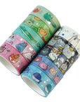 20 Rolls Cute Animals Washi Tape Set, Gold Silver Foil Cartoon Pets Decorative Tape for Bullet Journal, Planner, DIY Arts Crafts, Scrapbooking, Holiday Decoration