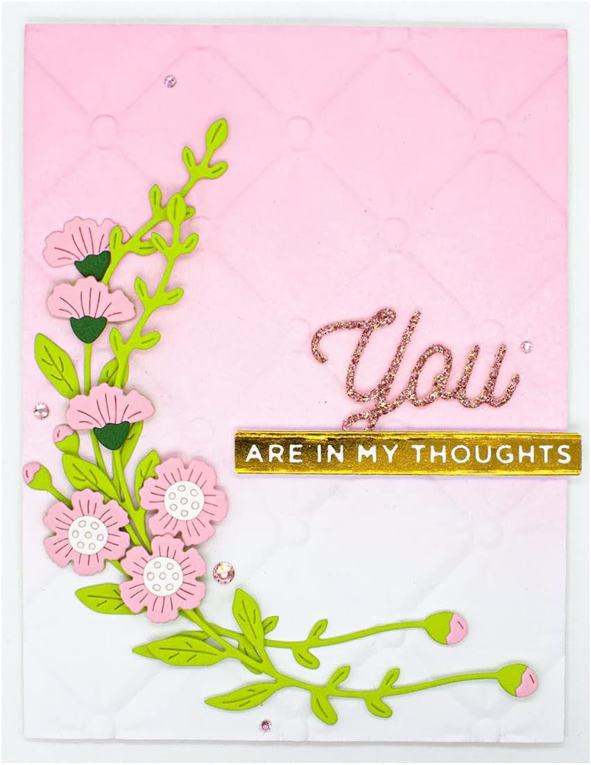 PAPERCRAFTS, INC Tufted  3D Embossing Folder 5.5"X8.5"