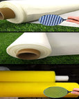 3 Yards 1.27 Meters Silk Screen Printing Fabric Mesh Screen Printing Mesh Wide High Tension Mesh Making Ink Supplies (160 Mesh_64T)