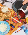 Candle Making Kit with Hot Plate, Soy Wax, Including Melting Pot - DIY Starter Kit for Adults