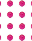 4Mm Ruby Pearls Balls Insert Ruby Ball for Jewelry Making, Bracelets, Necklaces, Crafts, Laboratory Chemicals(16 Pack)