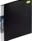Original Art Profolio 18X24 Black Photo Album Book with 48 Pages - Protective Binder with Plastic Sleeves