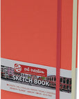 Royal Talens T9314-313M 441866 Talens Art Creation Sketchbook, Drawing Notebook, 8.3 X 11.8 Inches (21 X 30 Cm), Coral Red