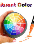 Acrylic Paint Pens for Rock Painting,Set of 18 Extra Fine Point Non-Toxic Acrylic Paint Pen Paint Markers for Stone,Ceramic,Glass,Wood,Canvas,Fabrics DIY Crafts