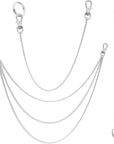 3Pcs Belt Chain, Pocket Chain, Chains for Wallet, Pants, Jeans, Goth Accessories for Eboy, Egirl, Men and Women