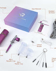 Airbrush for Nails,Airbrush Kit 36PSI High Pressure Cordless,Air Brush Set with Compressor,Rechargeable Wireless Airbrush Gun Machine for Nail Art, Makeup Models, Painting, Cake Decor