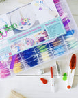 Embroidery Floss Friendship Bracelet String Kit - 276Pcs Thread and Accessories - Colors Are Labeled with Std Codes - Perfect Thread for Cross Stitch - Supplies