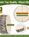 8 Pcs Wood Slices 9-10 Inches Natural Wood Rounds,Unfinished Wood Centerpieces for Tables,Round Wooden Discs,Wood Slices for Centerpieces/Crafts,Baby Shower,Weddingtable Decor, Enchanted Forest Decor
