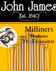 Gold Eye Easy Glide Milliner Needles-Size 11 10/Pkg, Multicolor