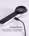 60X Illuminated Rechargeable Magnifier with Dual Coated Lenses, LED/UV Illuminated, Designed for Restoration Jewelry Identification, Close Work, Repair, Gardening, Stamps, Rock Collecting