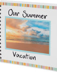 8X8 Inch Scrapbook Photo Album for Family Photos, Wedding Guest Book, Anniversary (40 Sheets)