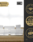 4 LB Sls-Free Sles-Free Unscented Ultra Clear Diamond Moisturizing Glycerin Melt and Pour Soap Base for Soap Making
