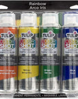 COLORSHOT Permanent Spray Paint for Fabric, Quick Dry, Dries Soft, Colorful, Rainbow