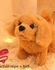 Adorable Walking & Barking Plush Puppy: Interactive Electronic Pet Toy for Kids