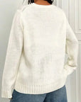Round Neck Flag Sweater