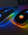 2.4GHz RGB Wireless USB Rechargeable Mouse