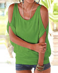 Casual Off Shoulder T-shirt