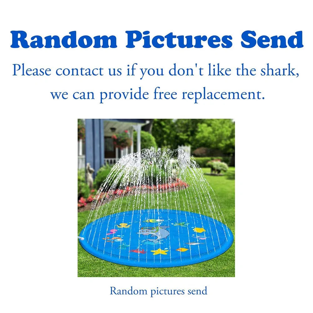 Outdoor Inflatable Kids Sprinkler Play Pad