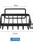 Iron Triangle Bathroom Storage Rack Set