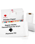 Portable Mini Thermal Label Printer Home Photo Printer Student Wrong Question Printer Bluetooth Mini Label Printer Price Tag