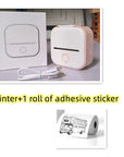 Portable Mini Thermal Label Printer Home Photo Printer Student Wrong Question Printer Bluetooth Mini Label Printer Price Tag